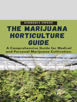 cover image of THE MARIJUANA HORTICULTURE GUIDE FOR DUMMIES